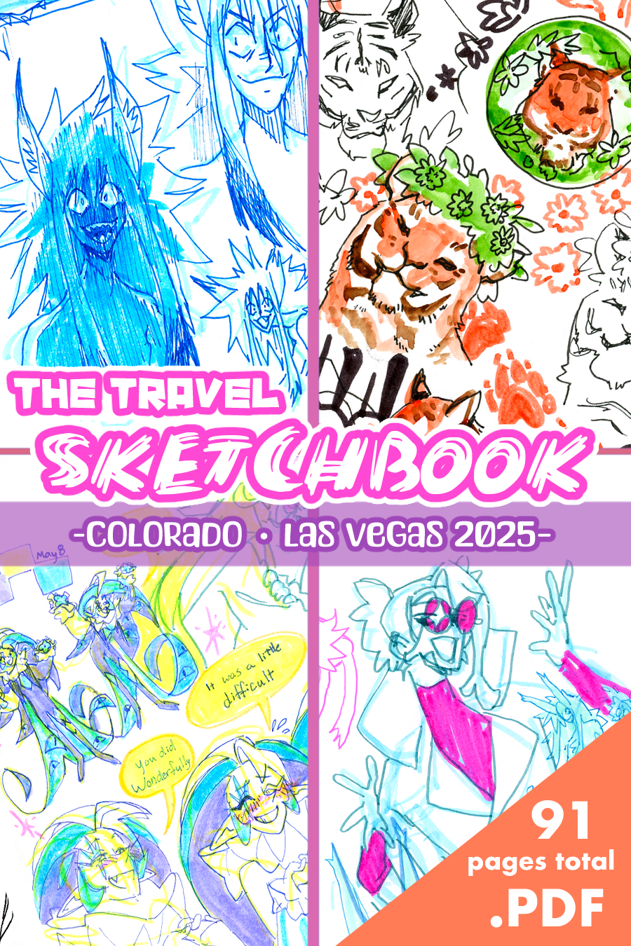 [DIGITAL PDF] The Travel Sketchbook #1
