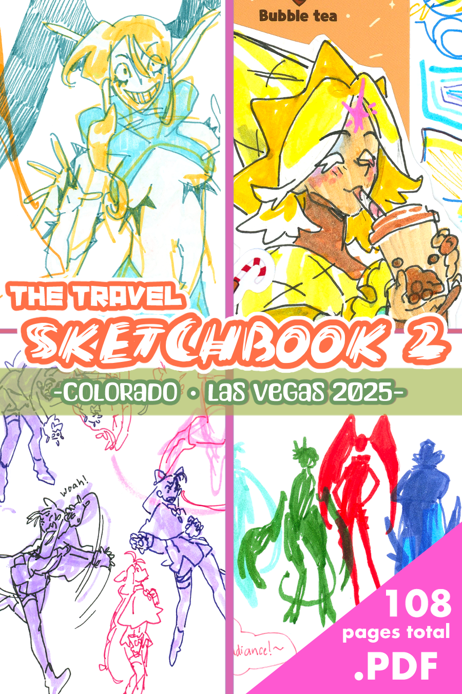 [DIGITAL PDF] The Travel Sketchbook #2