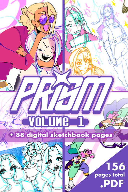[DIGITAL PDF] PRISM Vol. 1 Sketchbook
