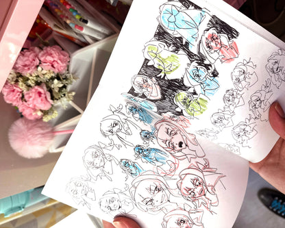 PRISM Vol. 2 Sketchbook